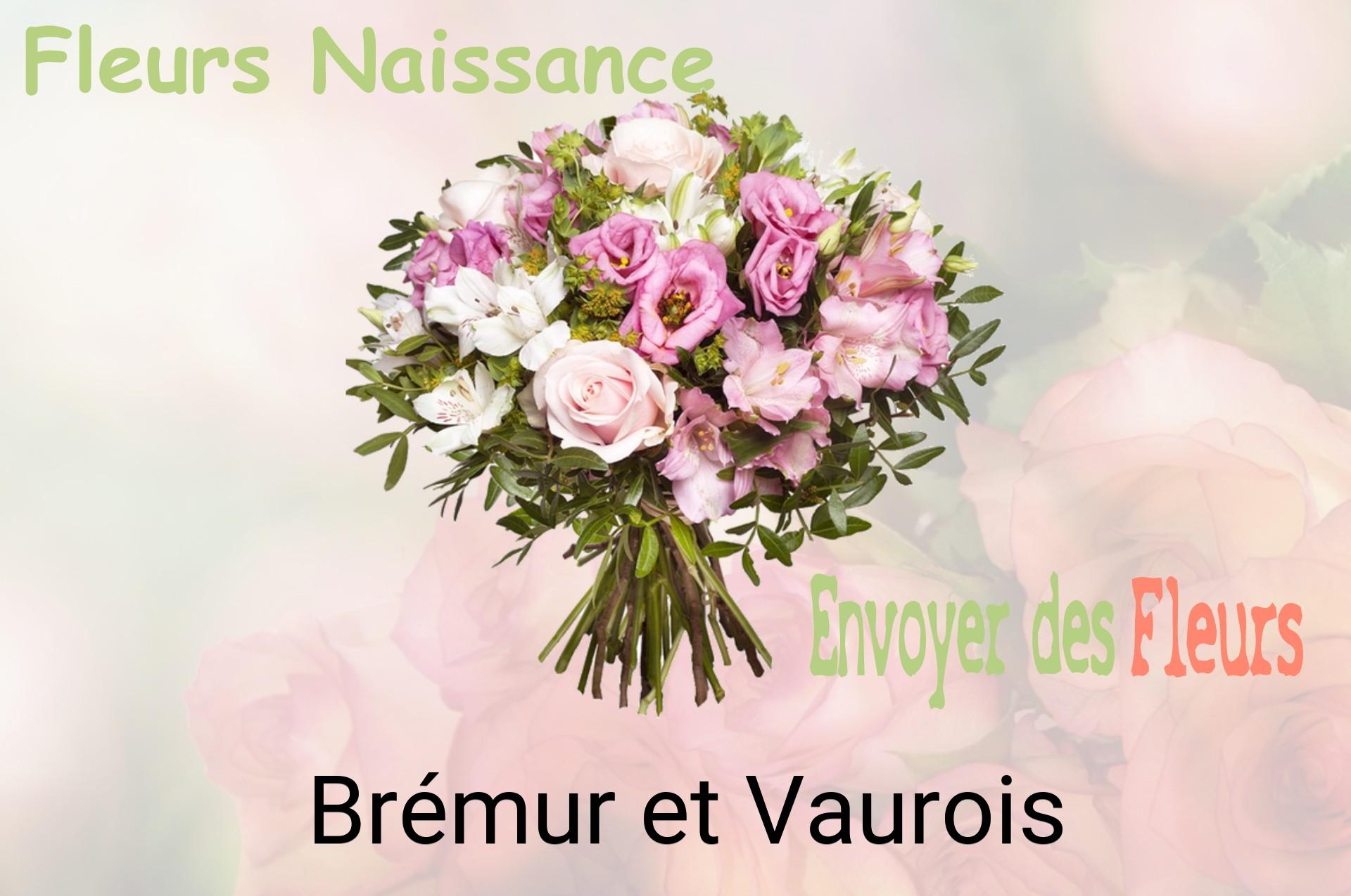 Bouquet de fleurs de naissance livré à Brémur-et-Vaurois