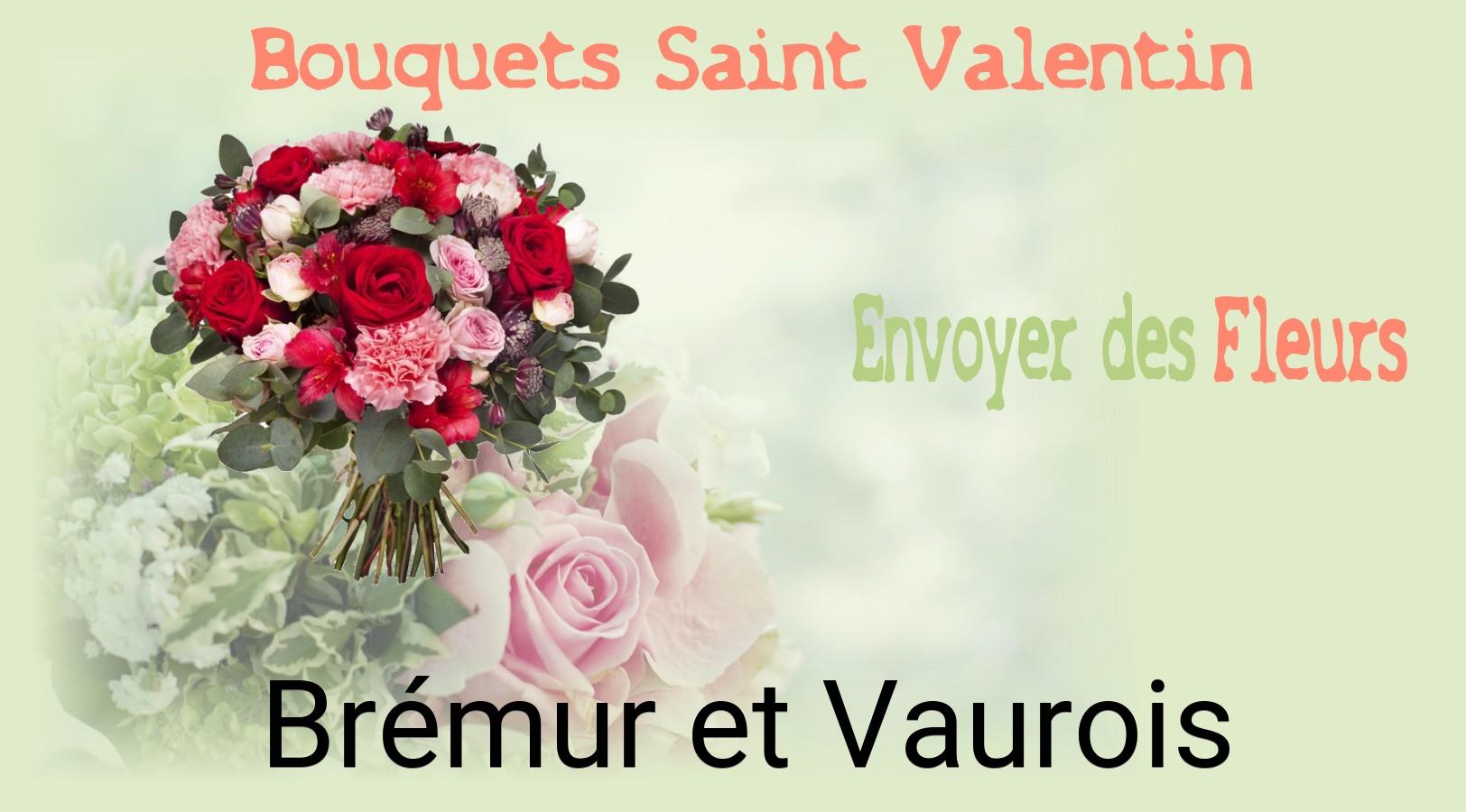 Roses de Saint-Valentin livrées à Brémur-et-Vaurois